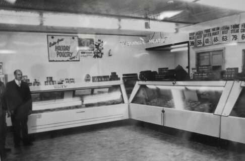 Inside the old Miesfeld's store